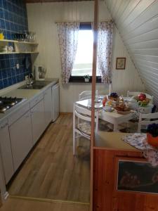 Virtuvė arba virtuvėlė apgyvendinimo įstaigoje Eitzmanns Ferienhauser