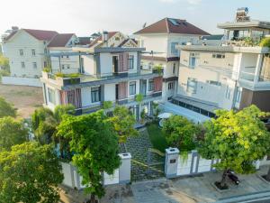 an overhead view of a row of houses at Arden Villa Quy Nhơn in Quy Nhon