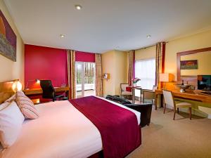Postelja oz. postelje v sobi nastanitve Central Hotel Tullamore