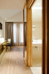 Koupelna v ubytování Hotel Araba