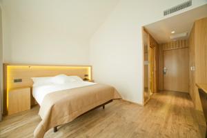 Posteľ alebo postele v izbe v ubytovaní Hotel Araba