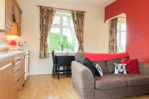 a living room with a couch and a table at Nick & Sandra's in Slane