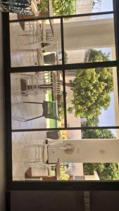 a view from a window of a building at Villa Madiba in Somone