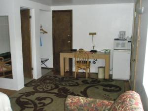 Kuchyň nebo kuchyňský kout v ubytování Mel Haven Motel