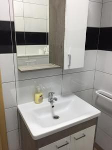 Kylpyhuone majoituspaikassa Rooms Prišlin