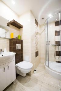Kúpeľňa v ubytovaní Królewski Apartament