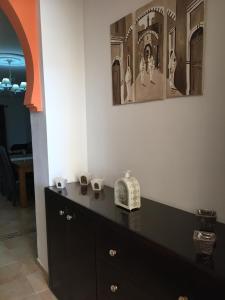 Kuchyň nebo kuchyňský kout v ubytování Appartement Saidia Méditerranée