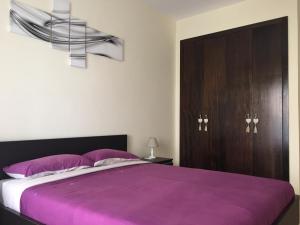 Postel nebo postele na pokoji v ubytování Appartement Saidia Méditerranée