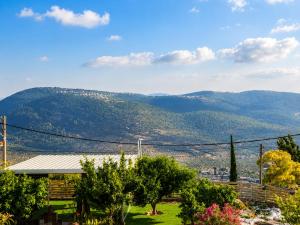 a view of auliculiculiculiculiculiculiculiculiculiculiculic at בית ההר - וילה למשפחות עם בריכה פרטית in Rama