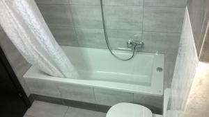 Koupelna v ubytování Hotel Dellis