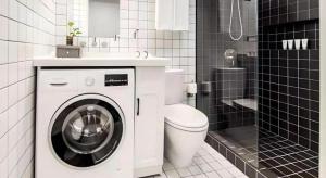 a bathroom with a washing machine and a toilet at base-WENDING Service Apartment-Shanghai Xujiahui Location in Shanghai +68 photos