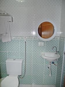 Koupelna v ubytování Hotel Pousada Bonita - 150m Metrô Paraiso e 1Km do inicio Av Paulista