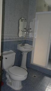 Ванная комната в Villa Cupatitzio