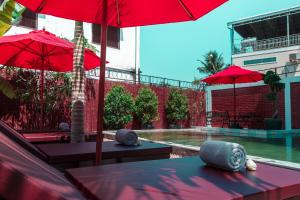 Bazén v ubytování BB Angkor Residence nebo v jeho okolí