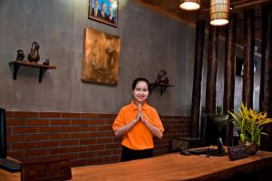 Členové personálu v ubytování BB Angkor Residence