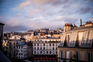 a view of a city with buildings at Le Pigalle, a Member of Design Hotels in Paris