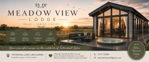 a website for a melbourne view lodge with a villa at Meadow View Lodge in Tattershall