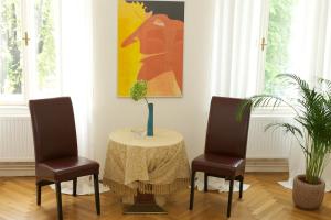 Uma área de estar em Wohnzimmer