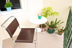 Uma área de estar em Wohnzimmer