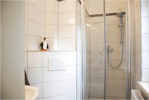 Koupelna v ubytování Ferienwohnung in Sassnitz
