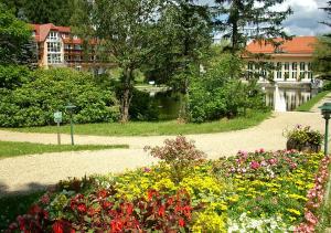 Zahrada ubytování Parkhotel Bad Brambach