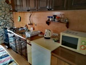 Kuchyň nebo kuchyňský kout v ubytování Apartment Fuduric