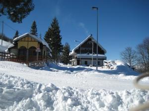 Albergo Casa Della Neve v zimě