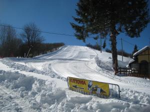 Albergo Casa Della Neve v zimě