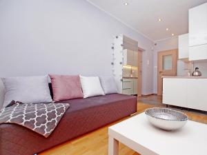 Kuchyňa alebo kuchynka v ubytovaní Gdynia Comfort Apartments 1
