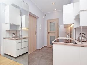 Kuchyňa alebo kuchynka v ubytovaní Gdynia Comfort Apartments 1