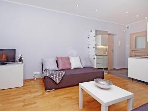Kuchyňa alebo kuchynka v ubytovaní Gdynia Comfort Apartments 1