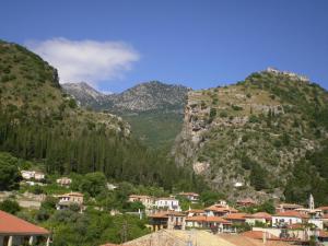 Pogled na planine ili pogled na planine iz hotela