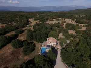 Bird's-eye view ng Villa Zamelinjak