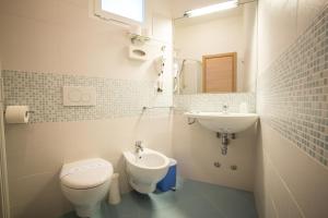 Koupelna v ubytování Hotel Caraibi