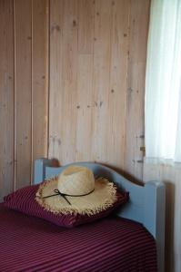 Ein Bett oder Betten in einem Zimmer der Unterkunft Niedras