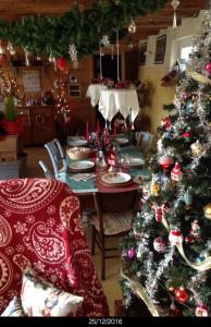 A seating area at East Wind