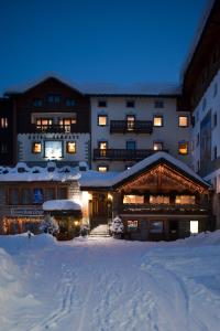 Hotel Jumeaux v zimě
