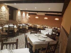 Restaurace v ubytování Hostal Mesón Castilla