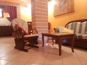 Posedenie v ubytovaní Le Chalet del Pollino