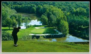 Golf v prázdninového domu nebo okolí