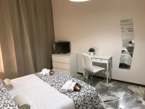 Postel nebo postele na pokoji v ubytování MyRoom In Town