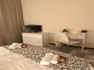 Postel nebo postele na pokoji v ubytování MyRoom In Town
