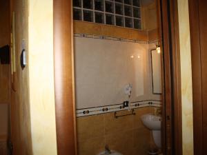 Koupelna v ubytování Anfiteatro B&B