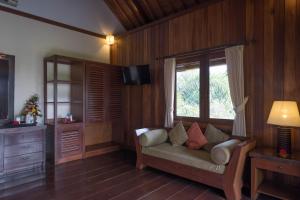 Posezení v ubytování Ananda Ubud Resort