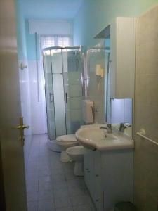 Vonios kambarys apgyvendinimo įstaigoje B&B SILVANO