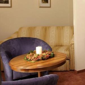 Istumisnurk majutusasutuses Hotel Florianerhof