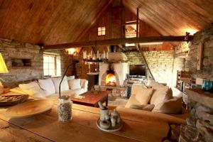Posezení v ubytování Metsara B & B