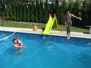 Bazén v ubytování Apartments Lipno Serafin nebo v jeho okolí
