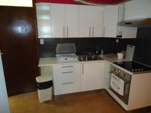 Dapur atau dapur kecil di BEACHFRONT HOME FOR 4, KALIFTERI BEACH, AFISSOS