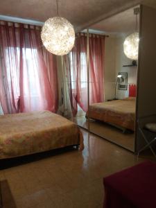 Een bed of bedden in een kamer bij Lecce